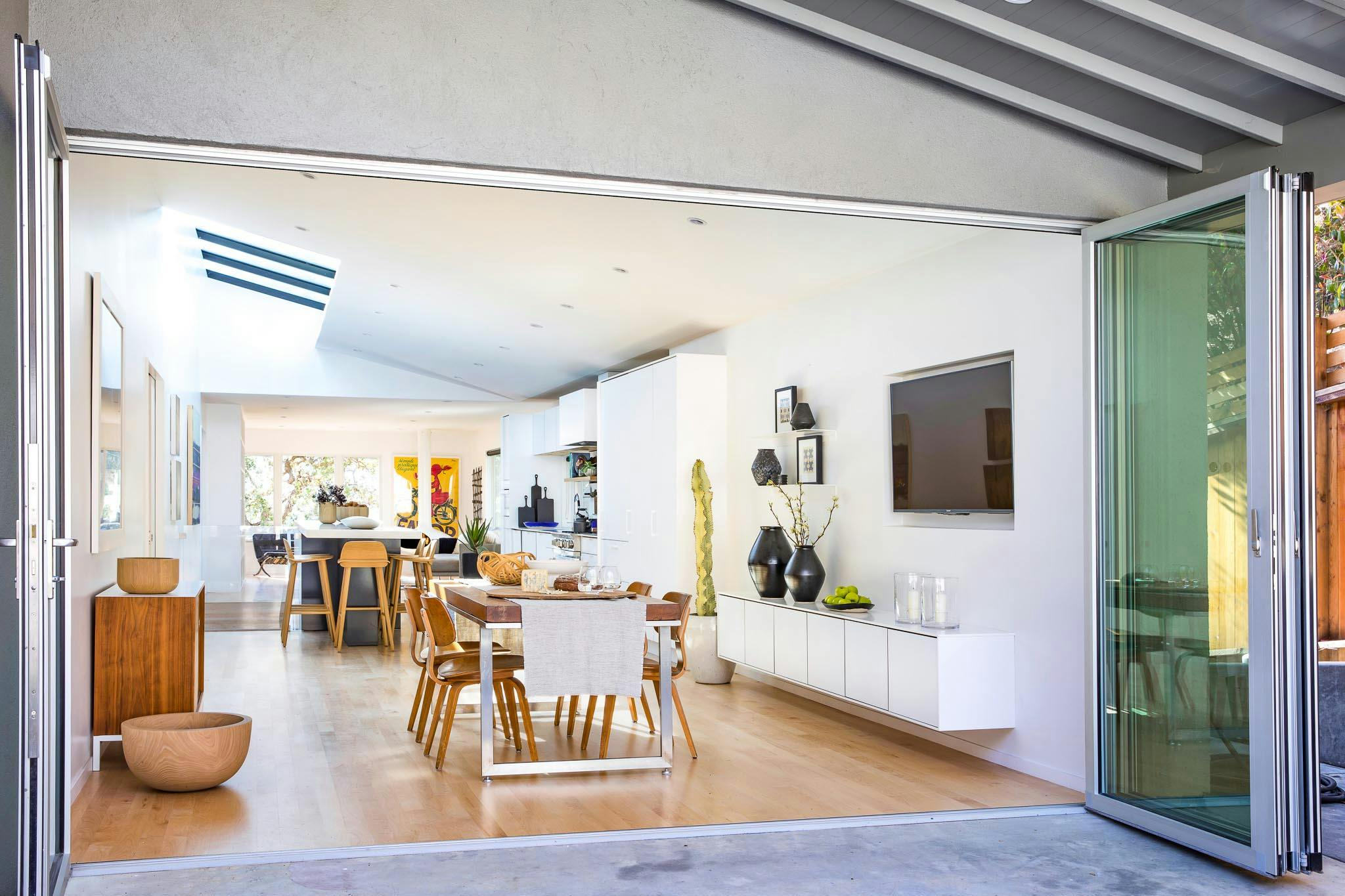 remodel with retractable patio doors